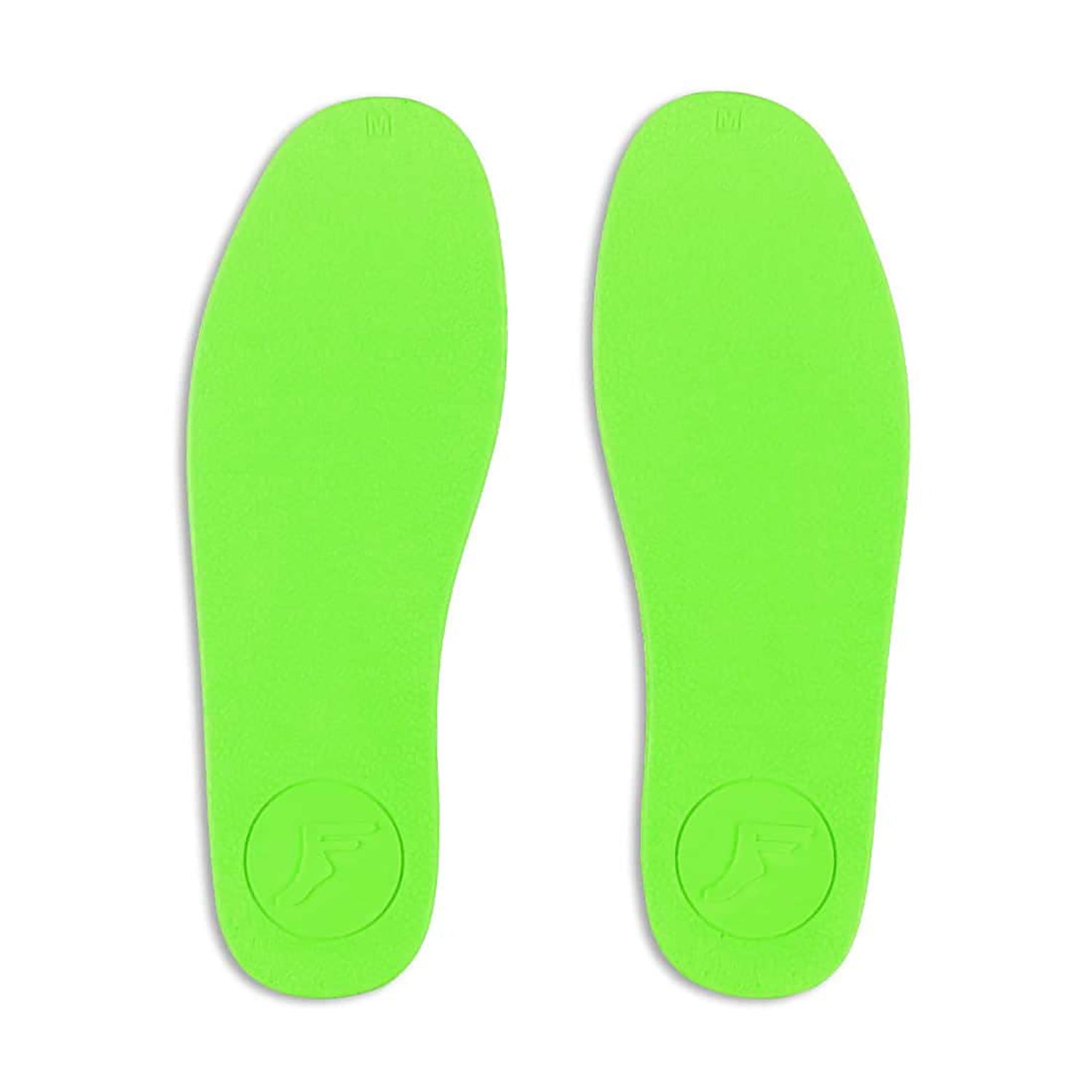 Green Camo 3mm insoles bottom view 