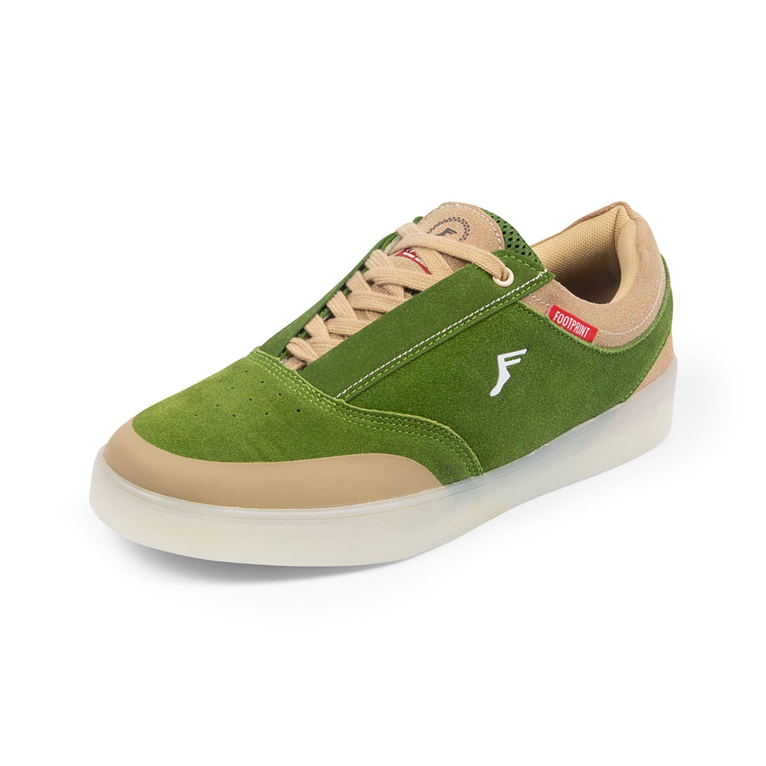 Green Suede shoes FP footwear