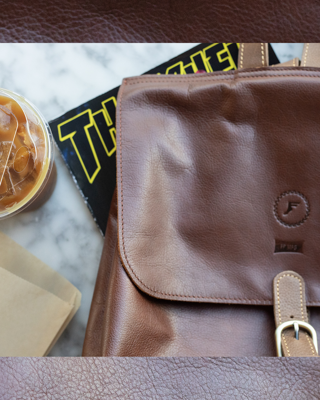 FP Leather Backpack - Image 8