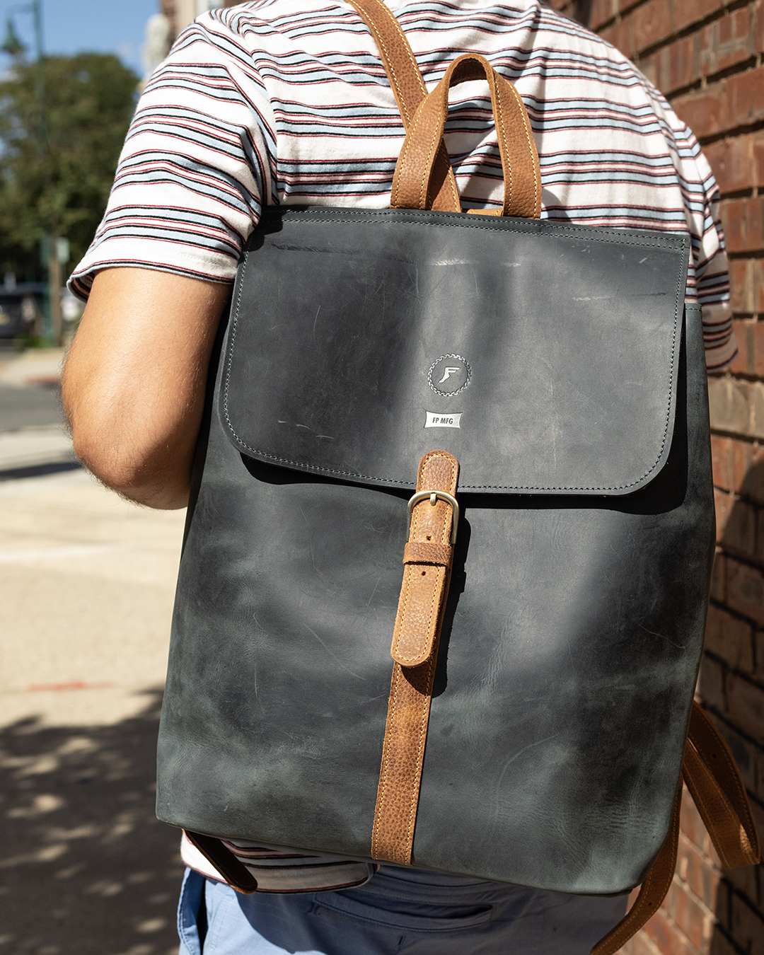 FP Leather Backpack - Image 14